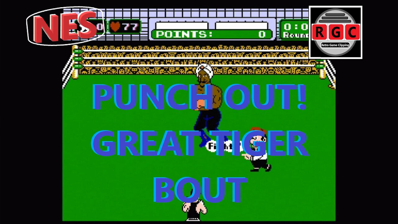 Punch Out - Great Tiger Fight - Retro Game Clipping