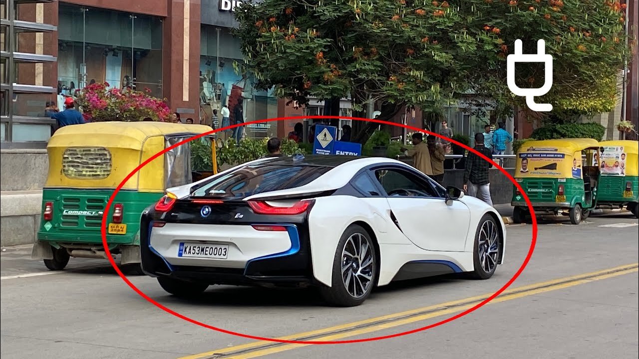 BMW's FIRST Electric Supercar | The i8 HYBRID in INDIA