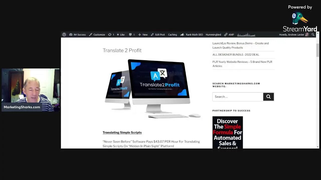 Translate 2 Profit Review, Bonus, Demo – Software Pays $43.07 PER Hour - Translate2Profit