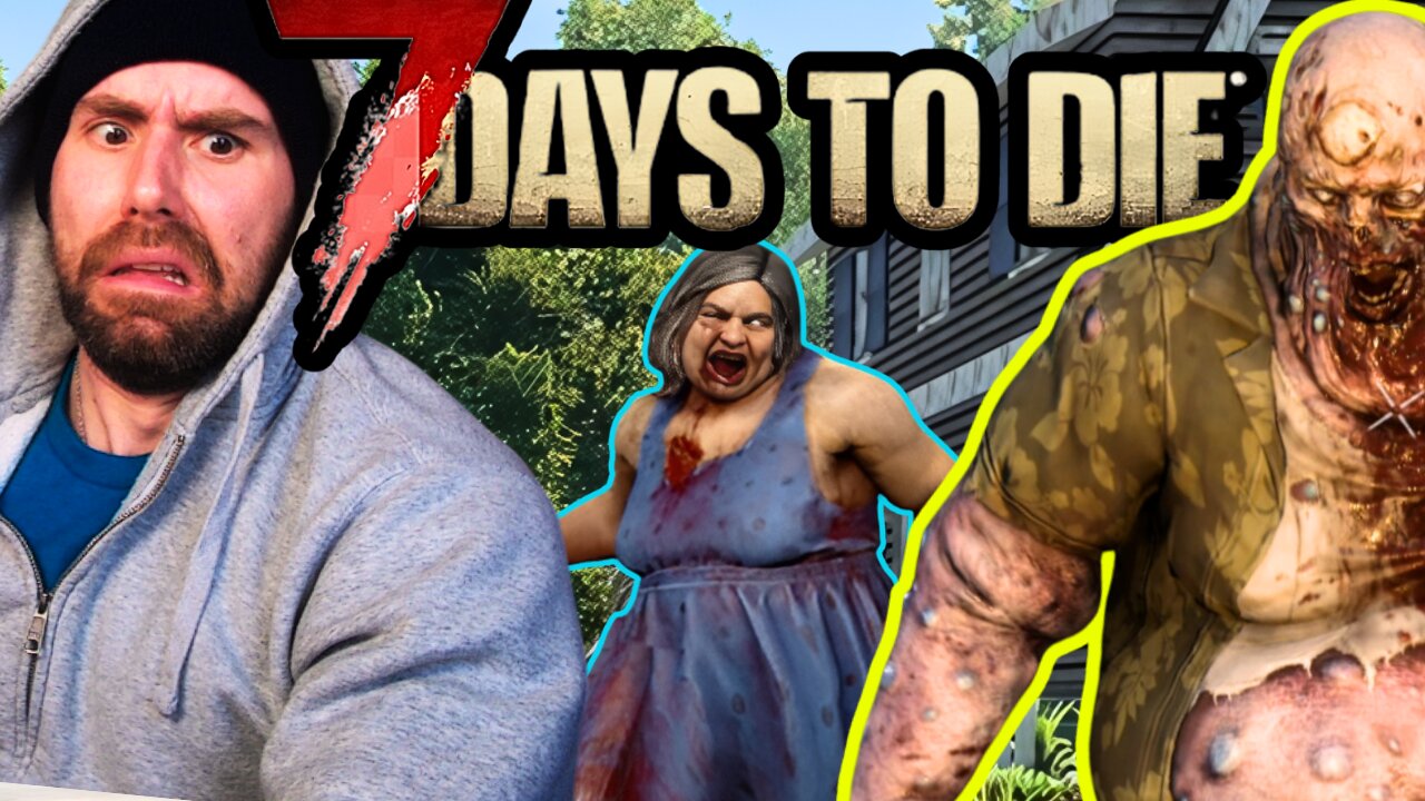 I Should NOT have played SOLO..😯😯| FIRST Time Playing | 7 Days to Die Gameplay