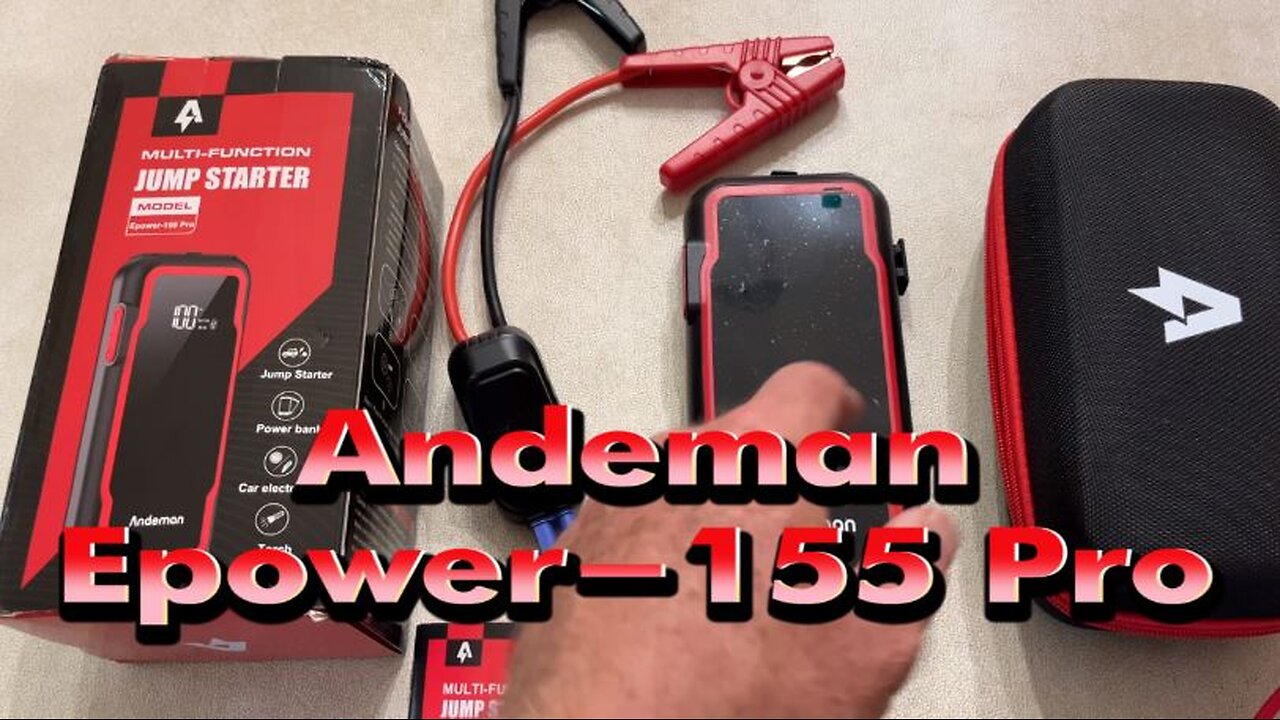 Andeman Jump Starter Review.