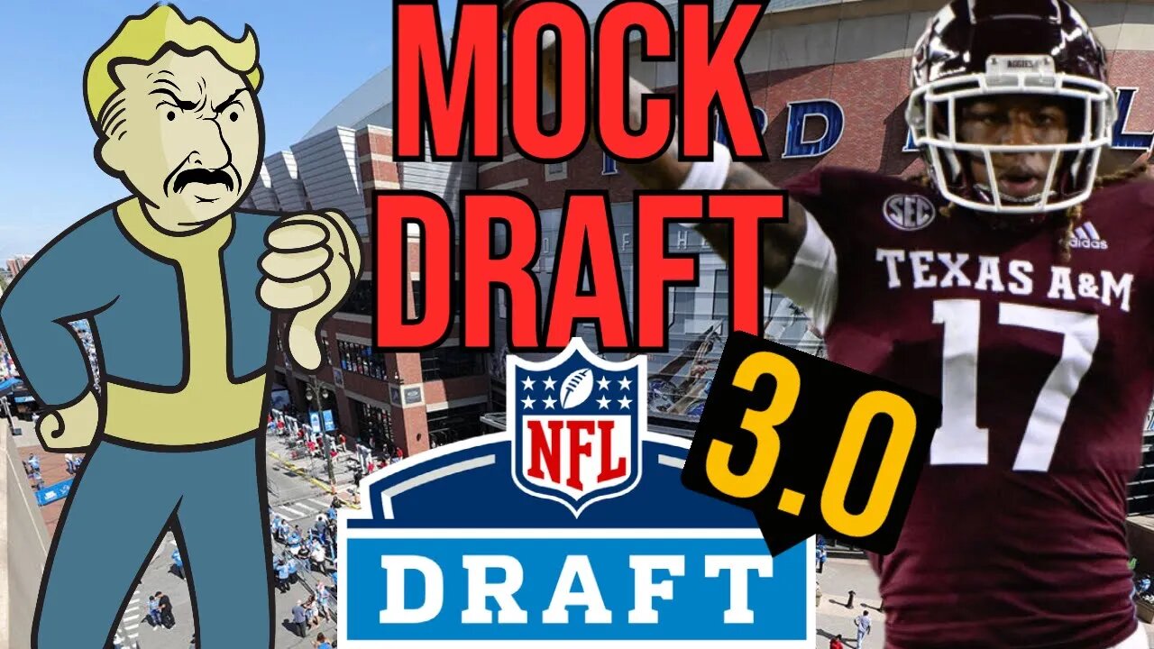 NFL Mock Draft 3.0 #nfl #nfldraft #detroitlions