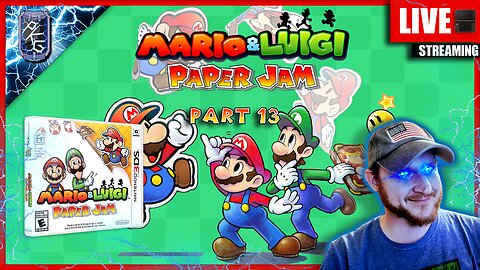 Part 13 | FIRST TIME! | Mario & Luigi: Paper Jam | 3DS | !Subscribe & Follow!