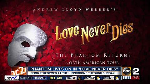 'Love Never Dies' comes to the The Hippodrome