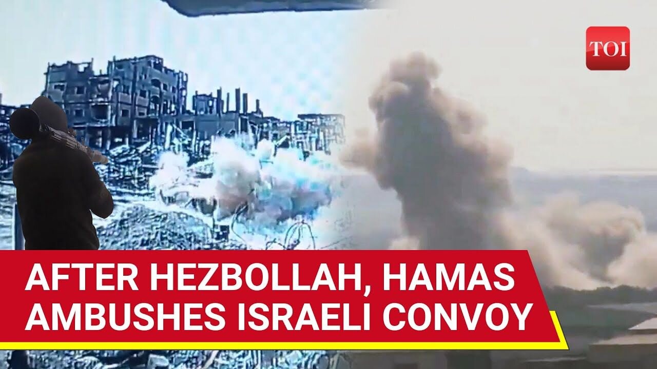 Hamas Blows Up Israeli Convoy In Gaza; Gives IDF 'Bloody Nose' After Deadly Hezbollah Strike