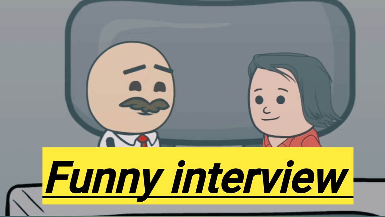 Funny interview😀😀#trending #viral #funny #comedy #cartoon