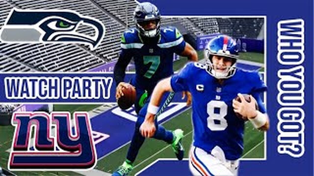 Seattle Seahawks vs NY Giants Live Watch Party Stream: MNF