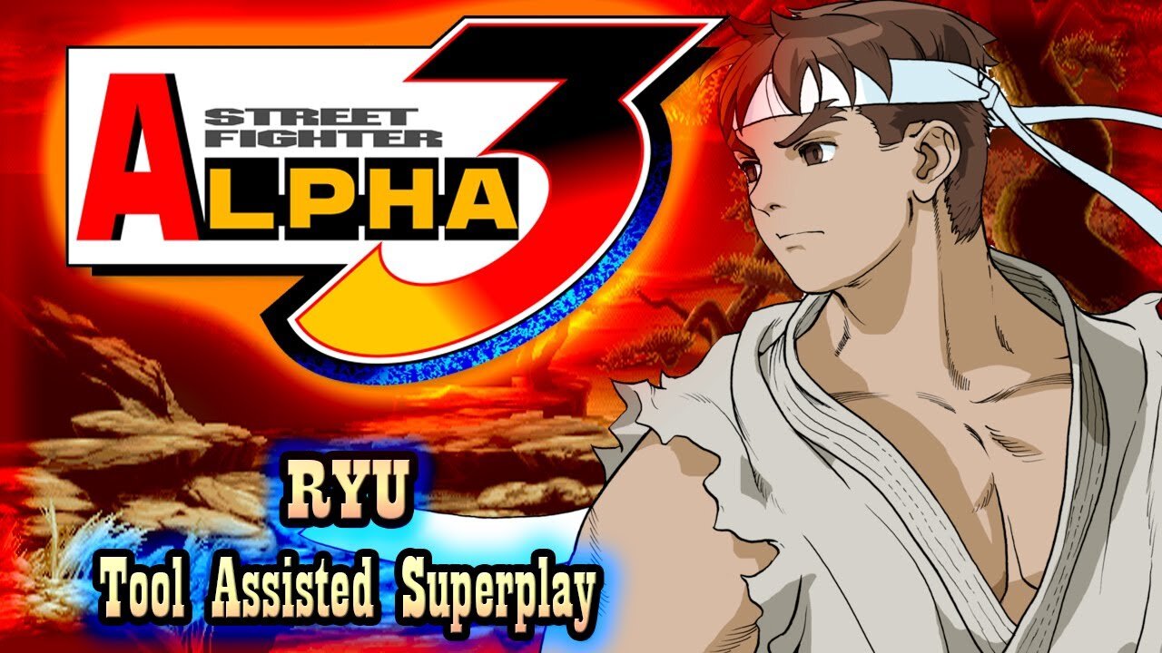 STREET FIGHTER ALPHA RYU RYU DIE