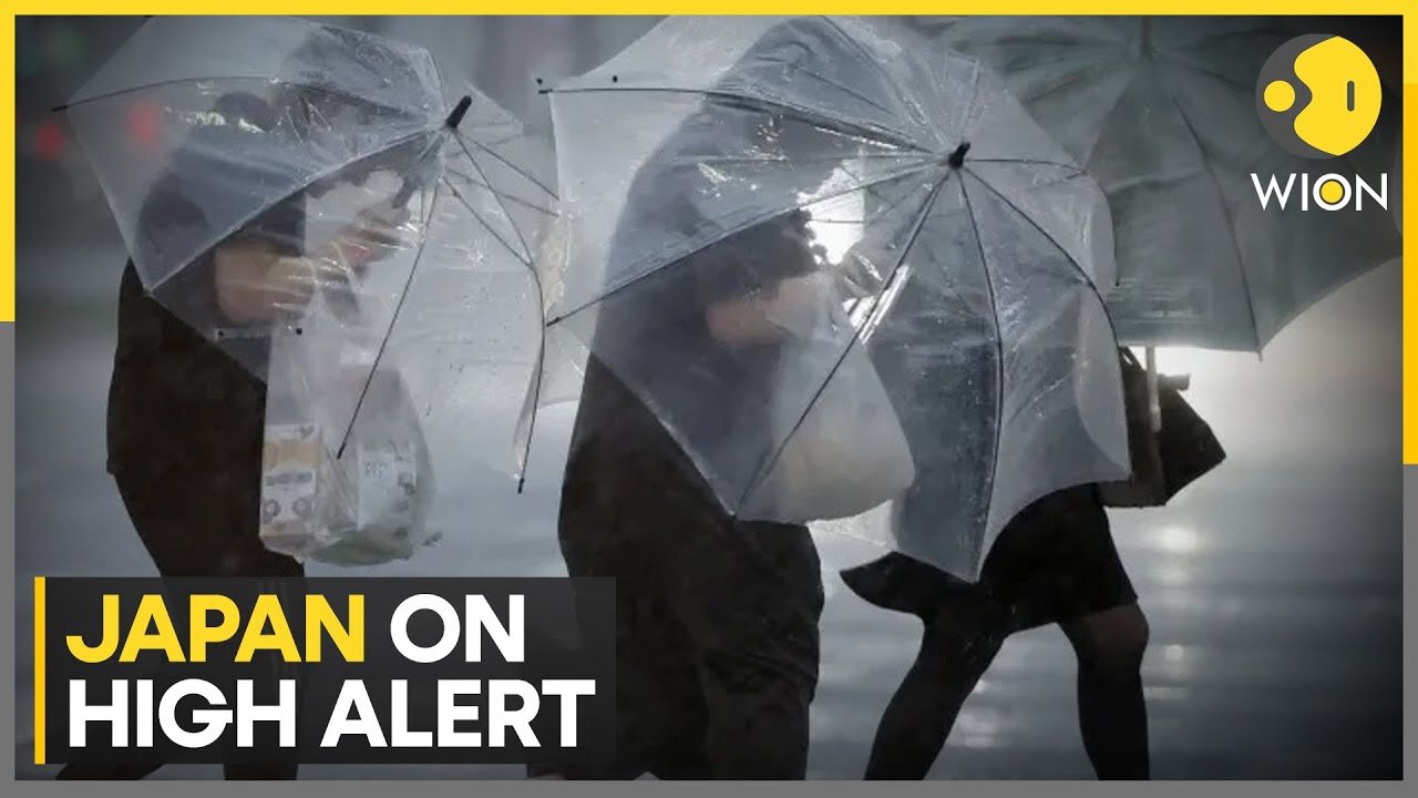 Japan Typhoon: Japan issues rare emergency warning | World News | WION News