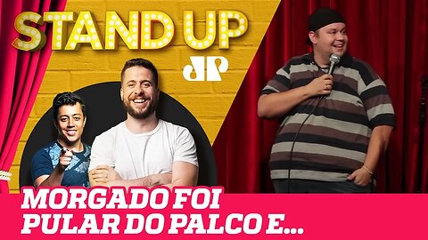 ROGÉRIO MORGADO DEU MOSH NO SHOW E QUEBROU O PÉ