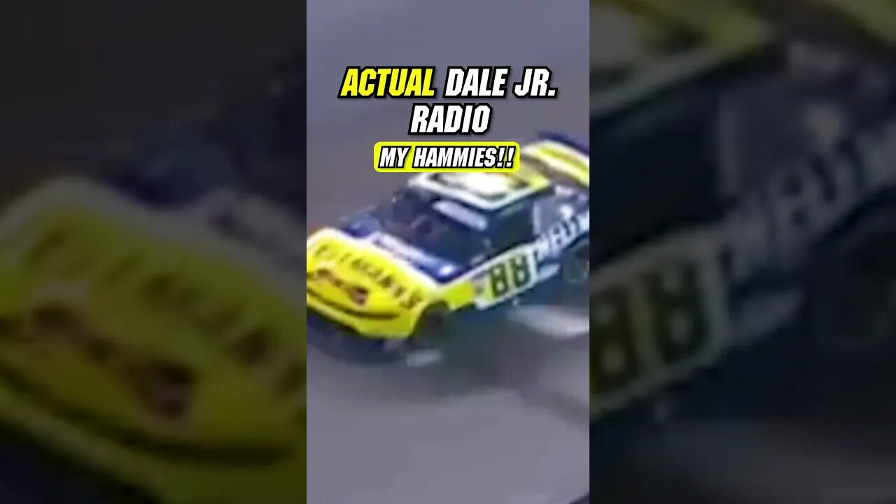 Dale Jr. Burns Foot In-Car Audio #Shorts #NASCAR