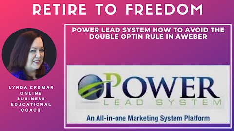 Power Lead System How To Avoid The Double Optin Rule In Aweber