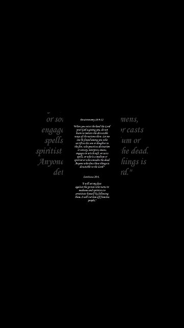 What God says about witchcraft and seeking after the spirits of the dead. Don't be detestable to God