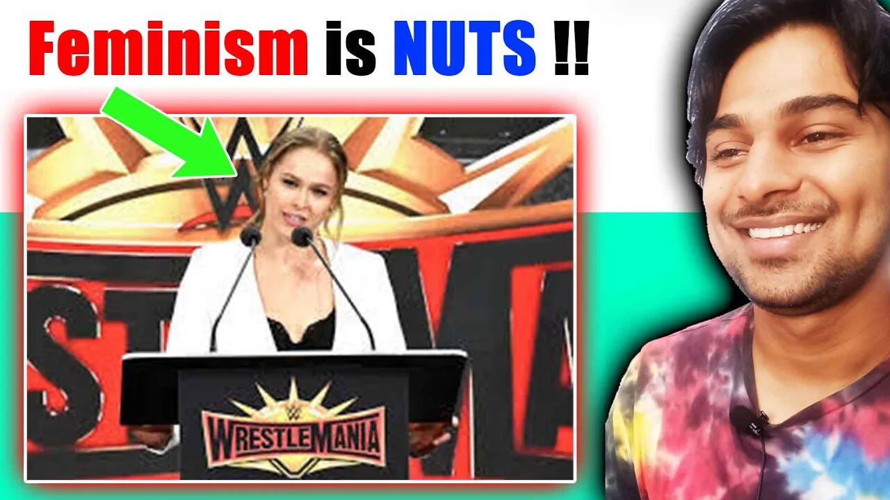 Ronda Rousey roasts Feminists very hard