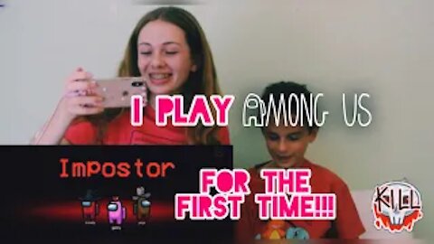 I Play Among Us for the first time!!! | Gabby’s Gallery