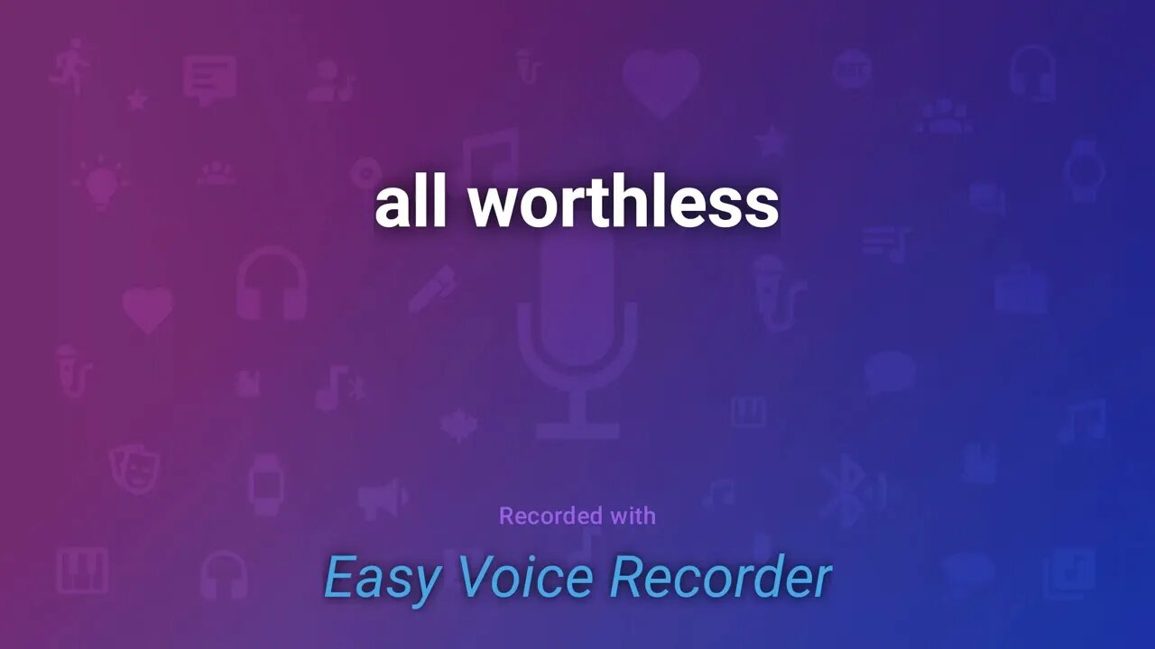 all worthless