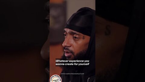 Nipsey Hussle says you gotta master your energy. 😤🔥 What you give is what you get. 🤝🔑 #nipsey