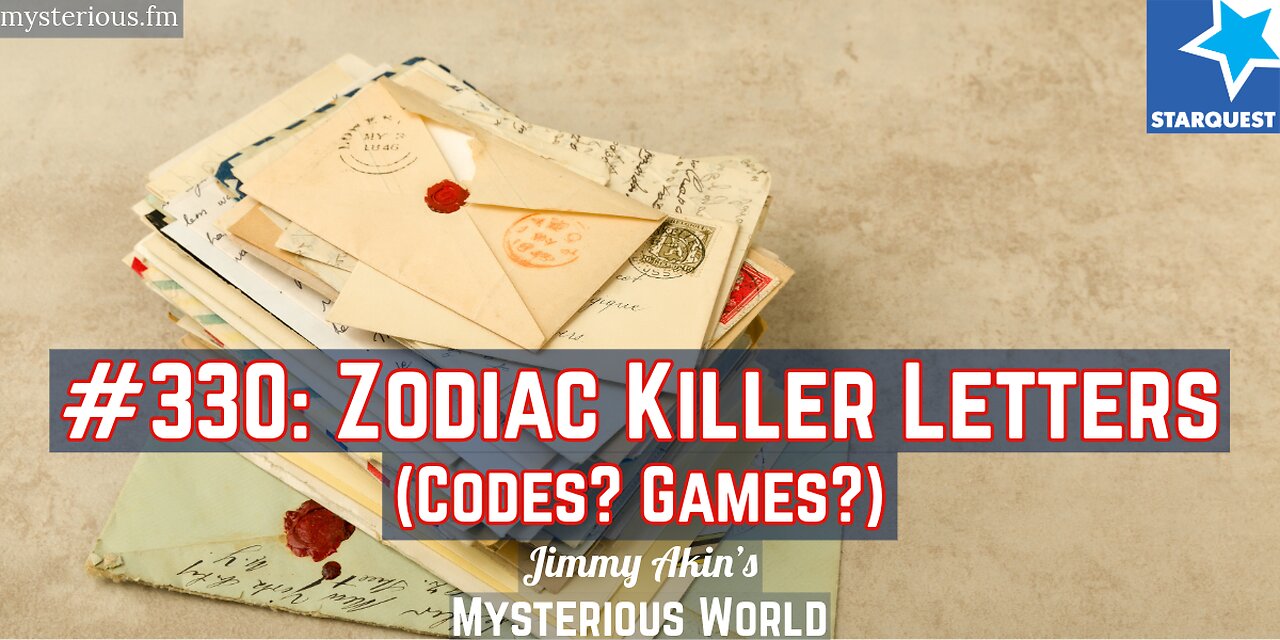 The Zodiac Killer Letters [or Codes? Games?] - Jimmy Akin's Mysterious World