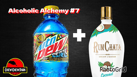 Mtn Dew Infinite Swirl & RumChata Coconut Cream