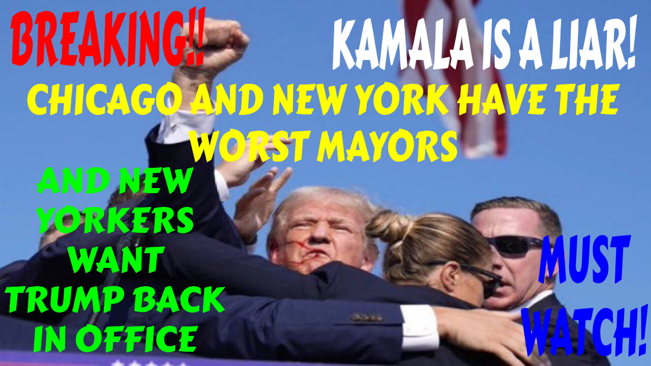 BREAKING KAMALA FACT CHECKED ON CNN AS ADAMS AND JOHNSON ARE RAIDED WHILE NEW YORKERS LOVE TRUMP