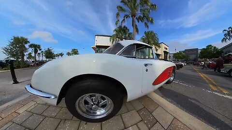 1958 Chevy Corvette - Promenade at Sunset Walk - Kissimmee, Florida #corvette #insta360