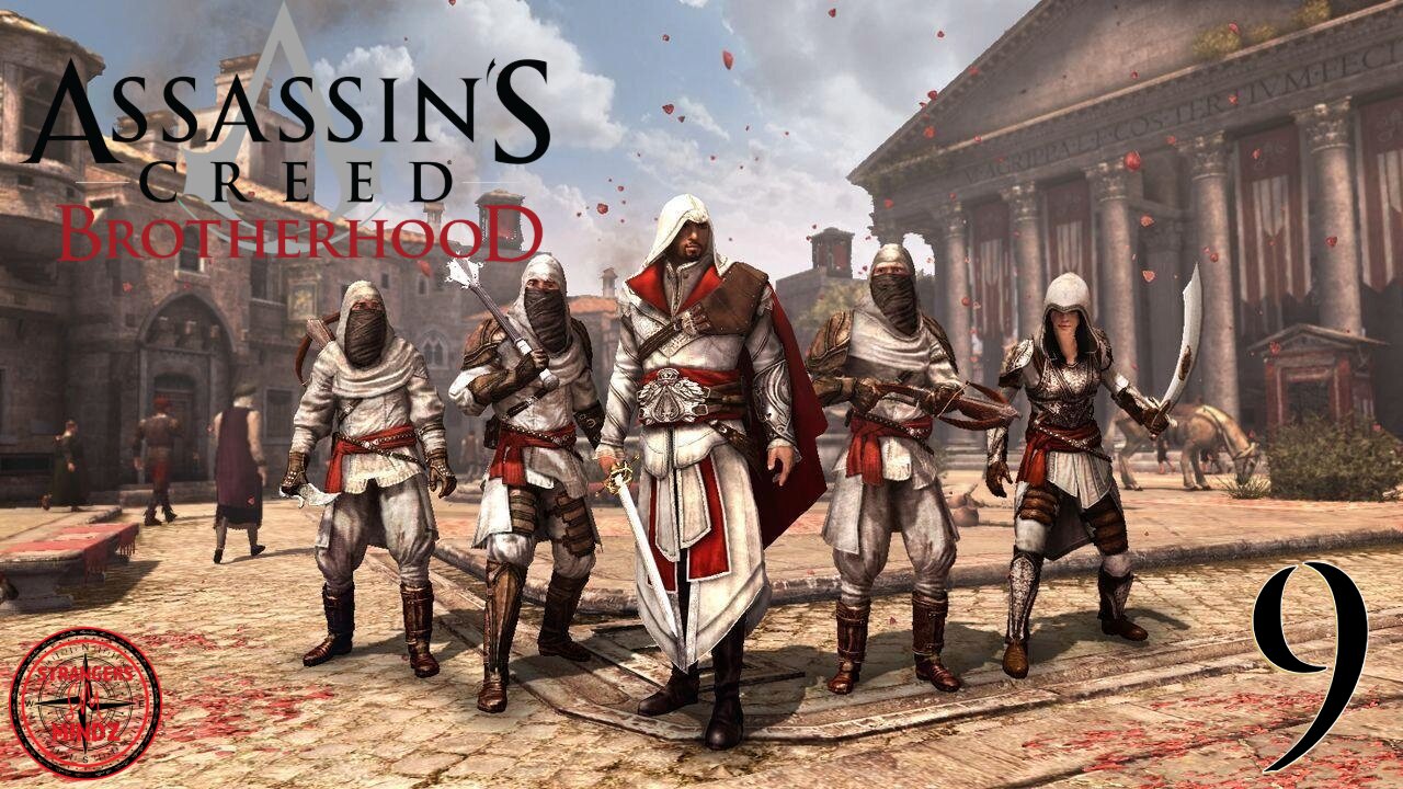 ASSASSINS CREED BROTHERHOOD. Life As An Assassin. Gameplay Walkthrough. Episode 9