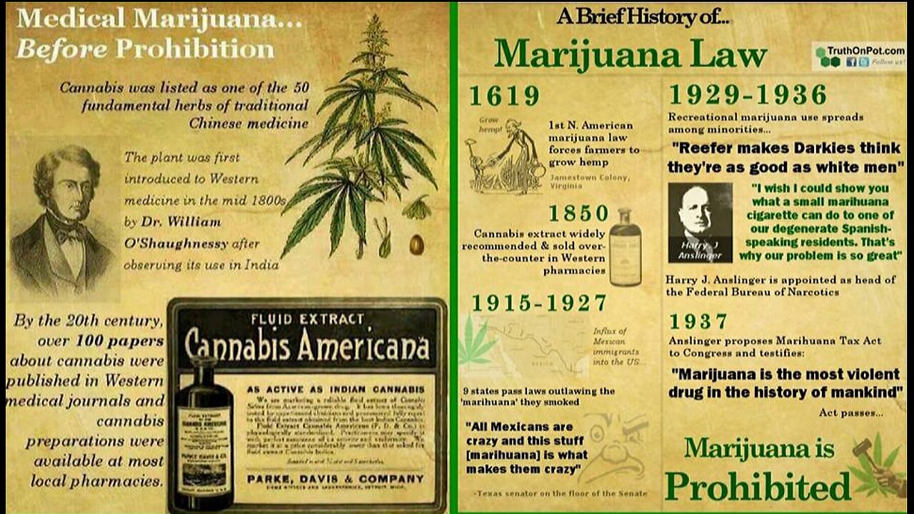 History of Cannabis 1800’s