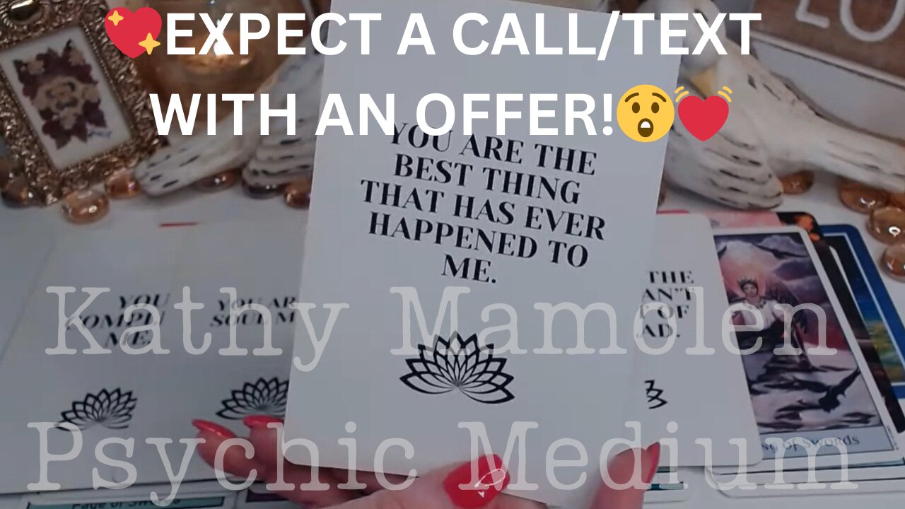 💖EXPECT A CALL/TEXT WITH AN OFFER!😲💓LET'S GET THIS THING HAPPENING STARTED✨COLLECTIVE LOVE TAROT💓✨