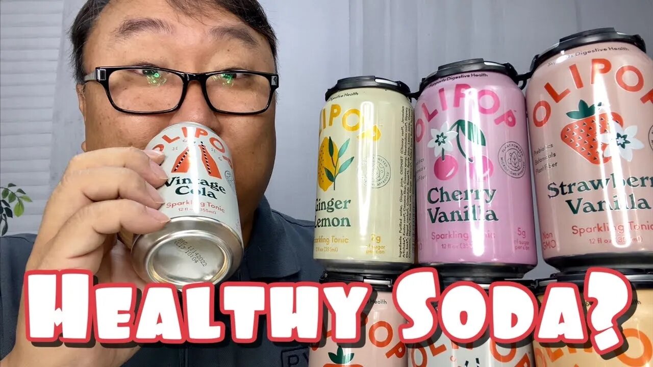 OLIPOP Healthy Soda Pop Review