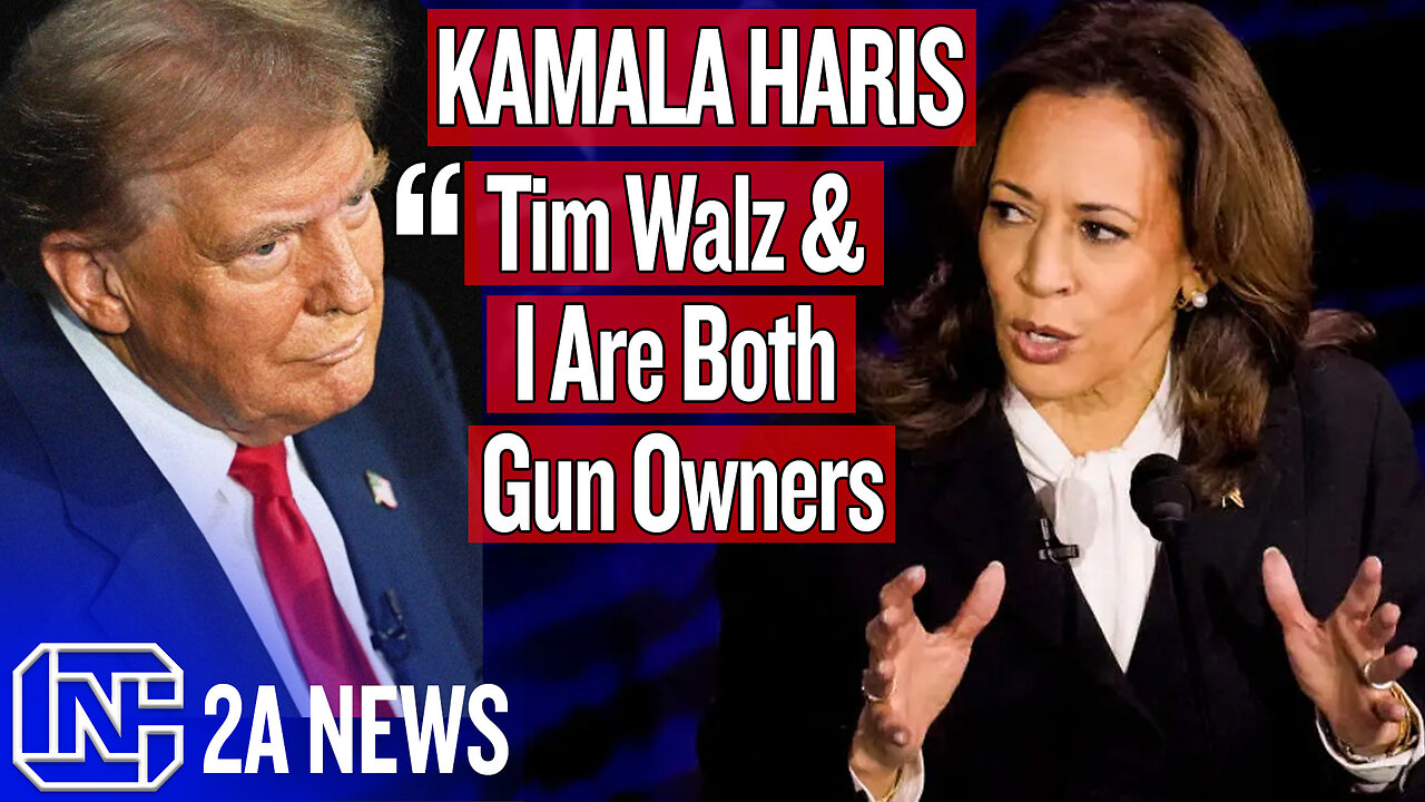 Kamala Harris Claims She's A Gun Owner To Justify Taking Away Your Guns