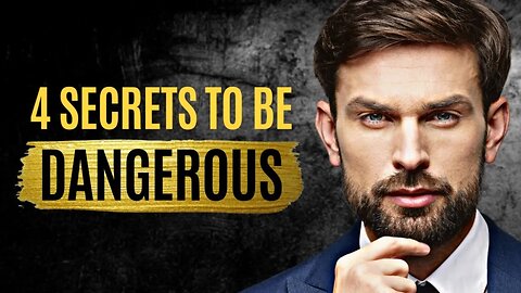 4 SECRETS to Make ANY Man DANGEROUS (Sigma Mindset)