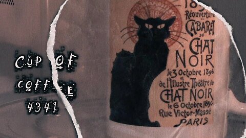 cup of coffee 4341---Cats and Closed Doors: Why We Can't Have Nice Things (*Salty Language)