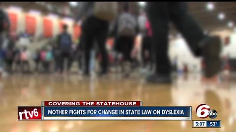Indiana mother praises new law that will help determine Dyslexia in young kids