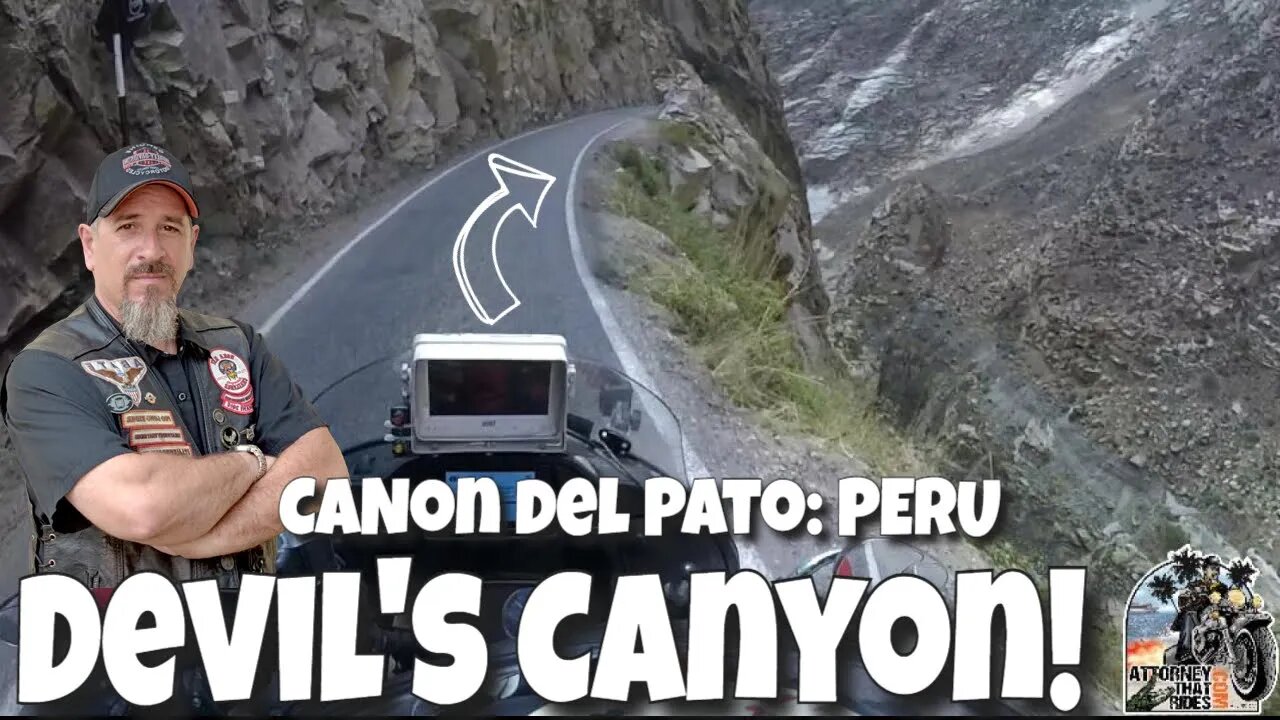 World's Dangerous Roads in Peru El Cañon Del Pato