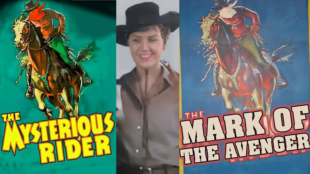 THE MYSTERIOUS RIDER aka Mark Of The Avenger (1938) Douglass Dumbrille & Charlotte Field | COLORIZED