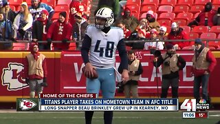 Kearney native heads to Arrowhead as a member of the Titans