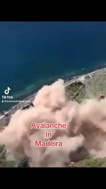 Madeira avalanche