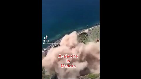 Madeira avalanche