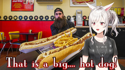 This 4 foot hot dog challenge has been around for 23 years || Beardmeetsfood react