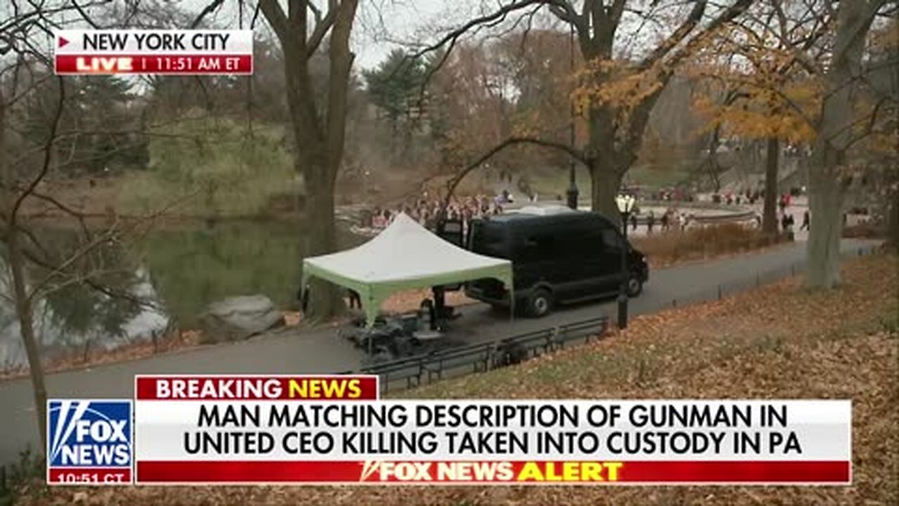 BREAKING: Man matching description of CEO&apos;s killer taken into custody