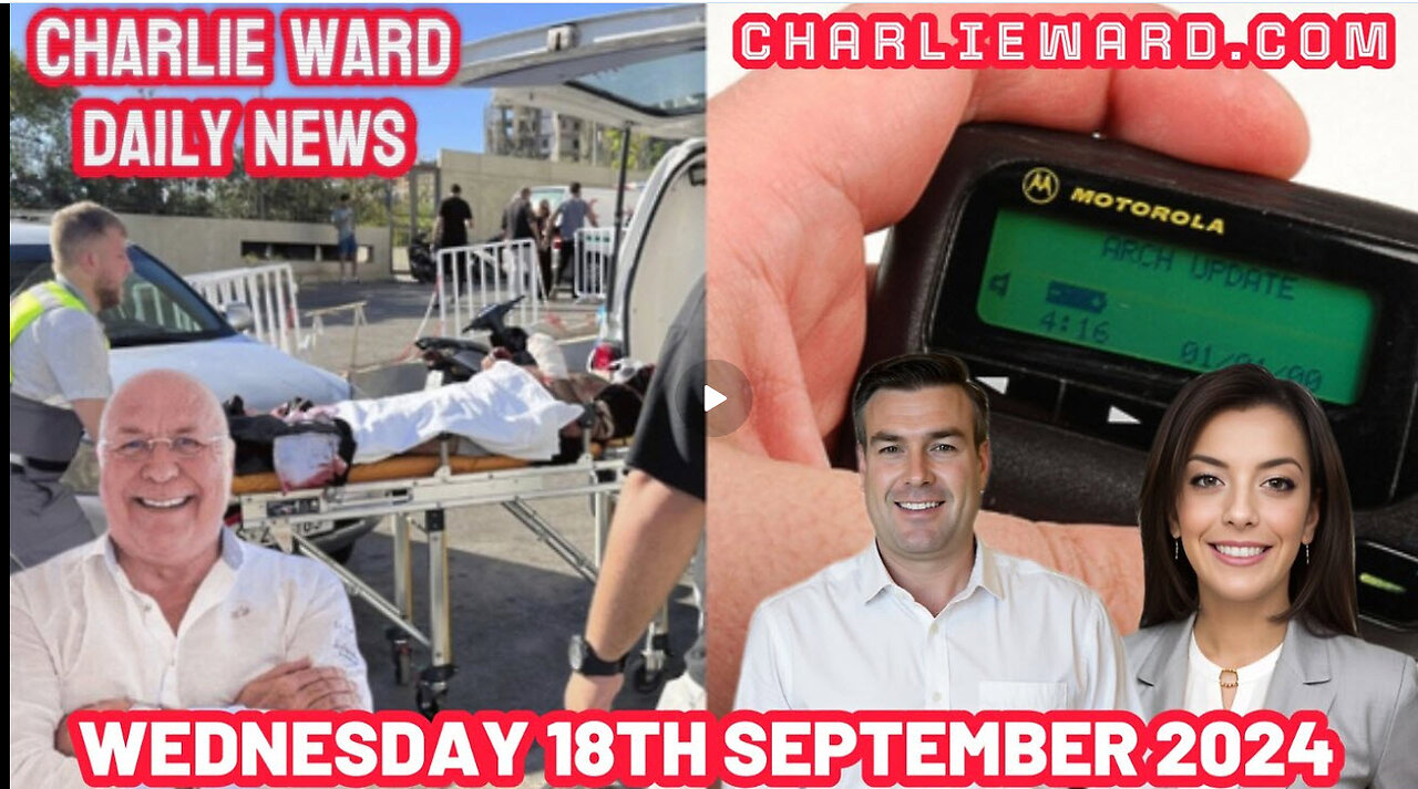 CHARLIE WARD DAILY NEWS WITH PAUL BROOKER & DREW DEMI -WEDNESDAY 18TH SEPTEMBER 2024