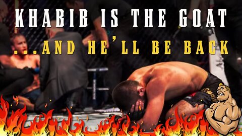 Khabib RETIRES the GOAT...but he'll be BACK!!