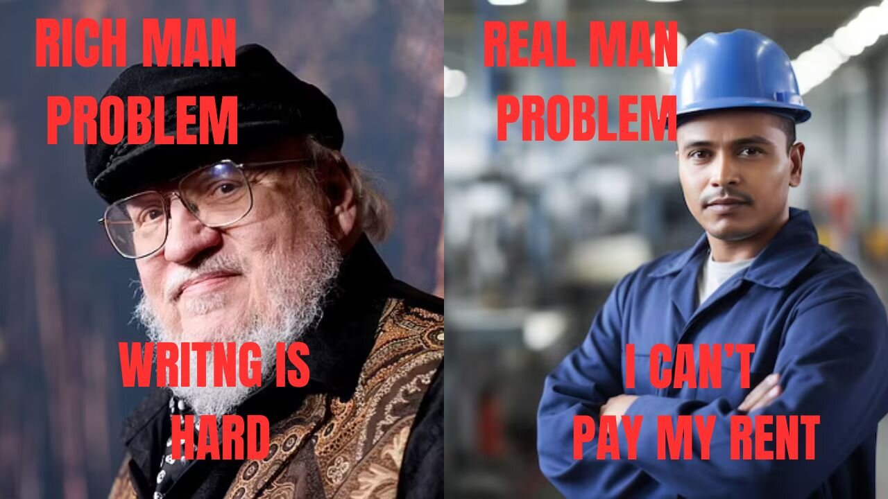 LUKE SHOCKS! (George RR Martin Crys MORE Excuses for Not Finishing Winds of Winter)