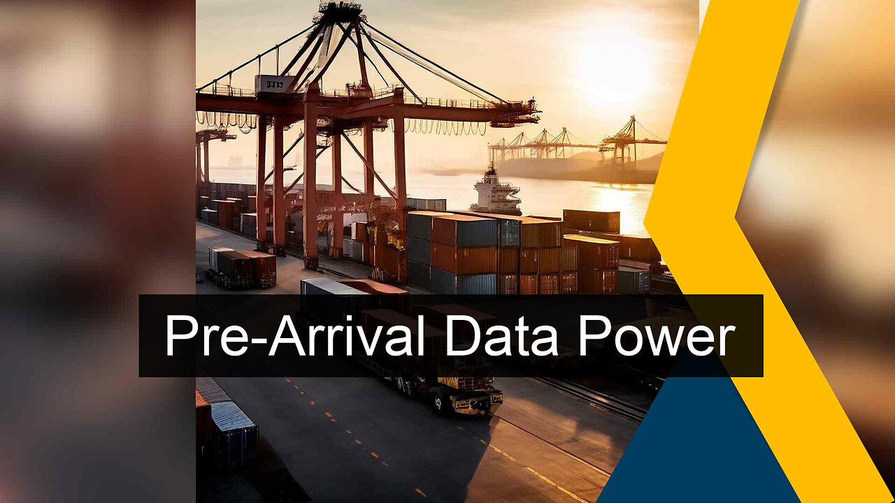 Streamlining International Trade: The Power of Pre-Arrival Cargo Data Submission