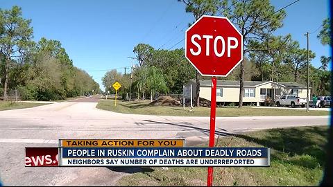 Ruskin resident seeks more area four-way stops