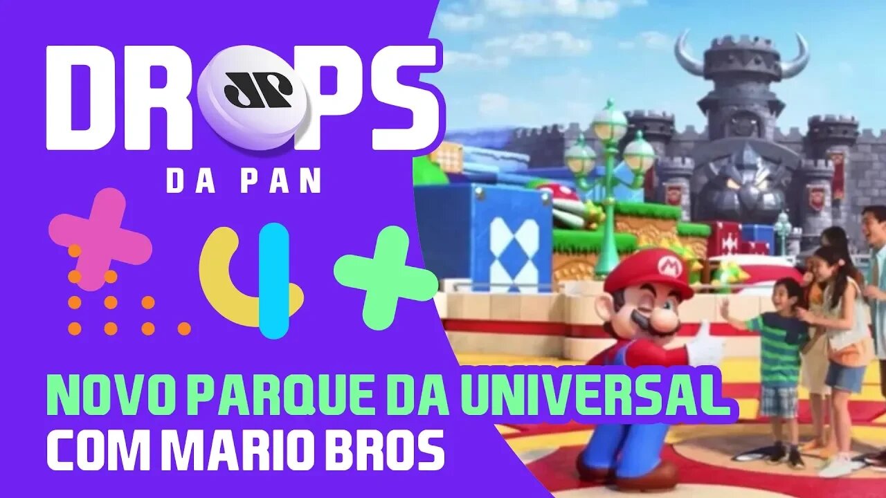 Mario Bros no parque da Universal: Super Nintendo World | DROPS da Pan - 16/01/20