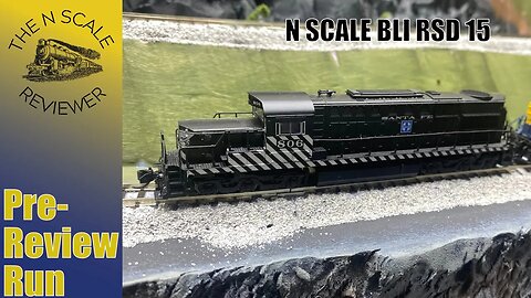 PRE-REVIEW RUN: N Scale Broadway Limited RSD 15