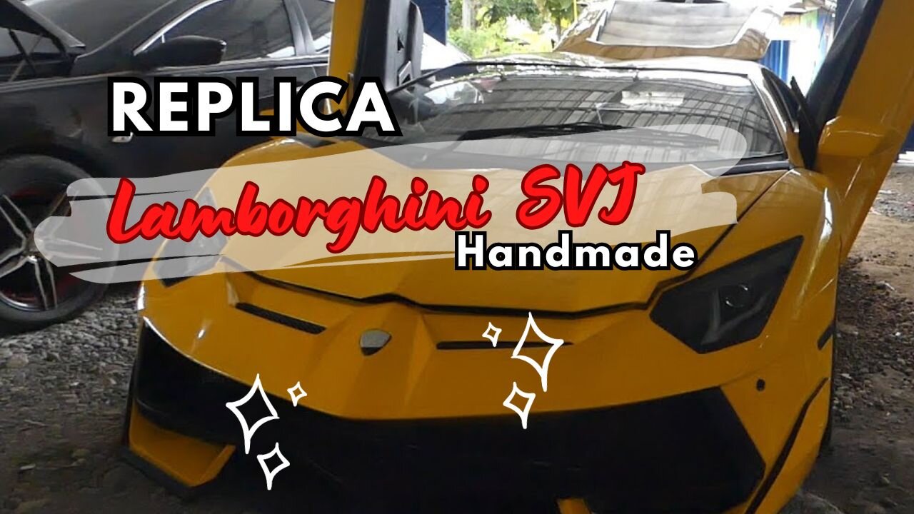 Lamborghini SVJ Production Methods #Replica Handmade