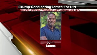 John James may end up as U.N. Ambassador