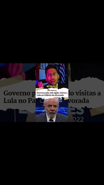LULA põe TUDO no SIGILO #shorts